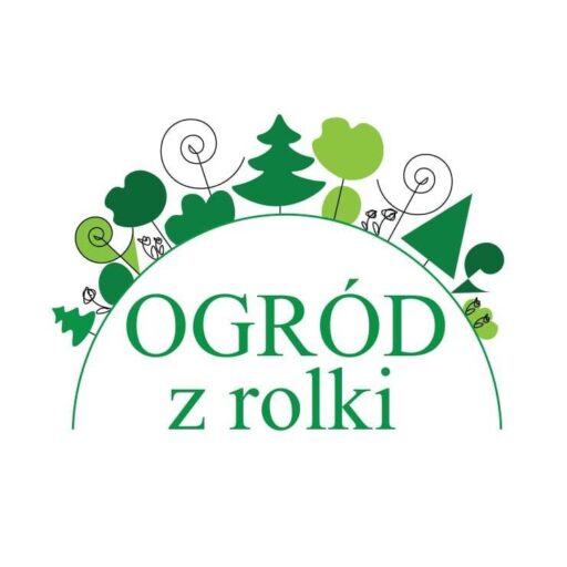 Logo z nazwą firmy Ogrod z rolki